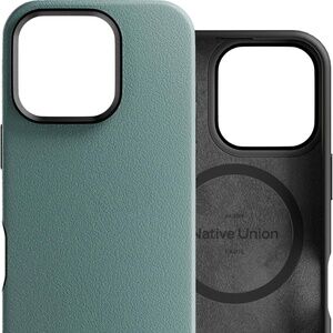 Native Union iPhone 16 Pro Case Slate Green NWOT